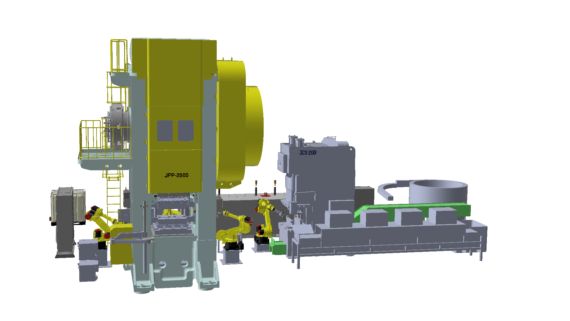 Automated Forge Press Line