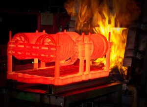 End products going through the annealing process